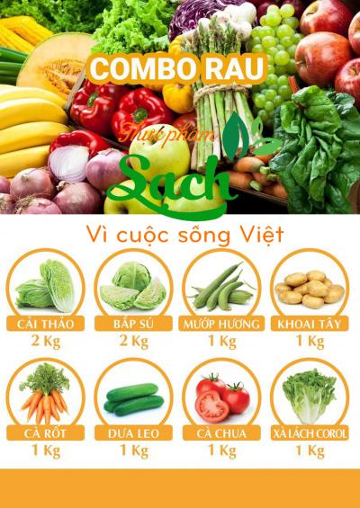 Cửa hàng cung cấp rau sạch tại quận 7
